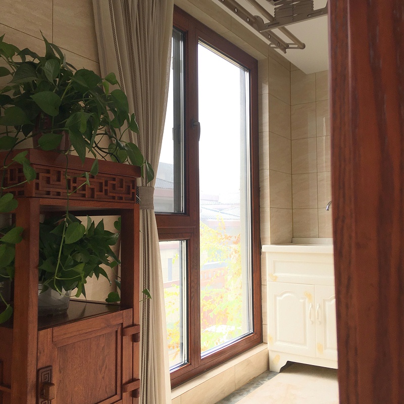 定制鋁包木窗實拍