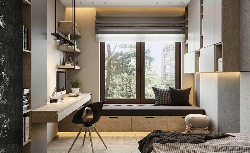 鋁包木門窗場景實(shí)拍