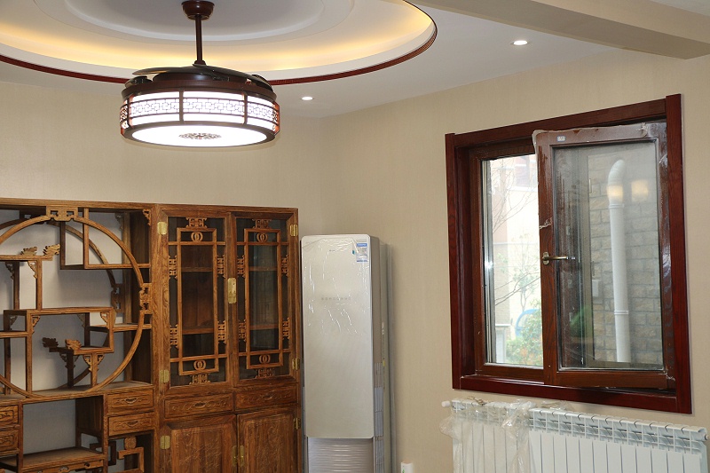 定制鋁包木門窗實拍