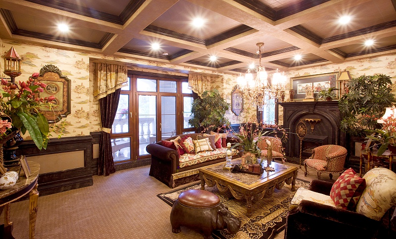 鋁包木門(mén)窗實(shí)拍