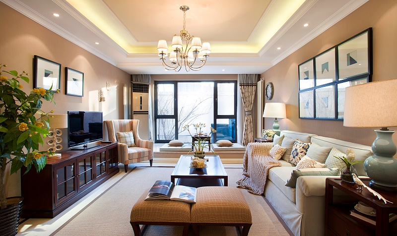 鋁包木門窗實拍