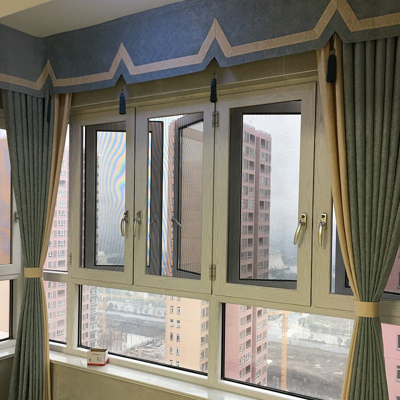 鋁包木門窗實拍