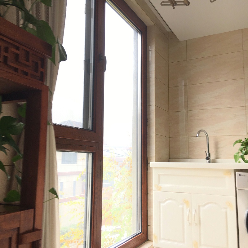 定制隔音鋁包木門窗實(shí)拍