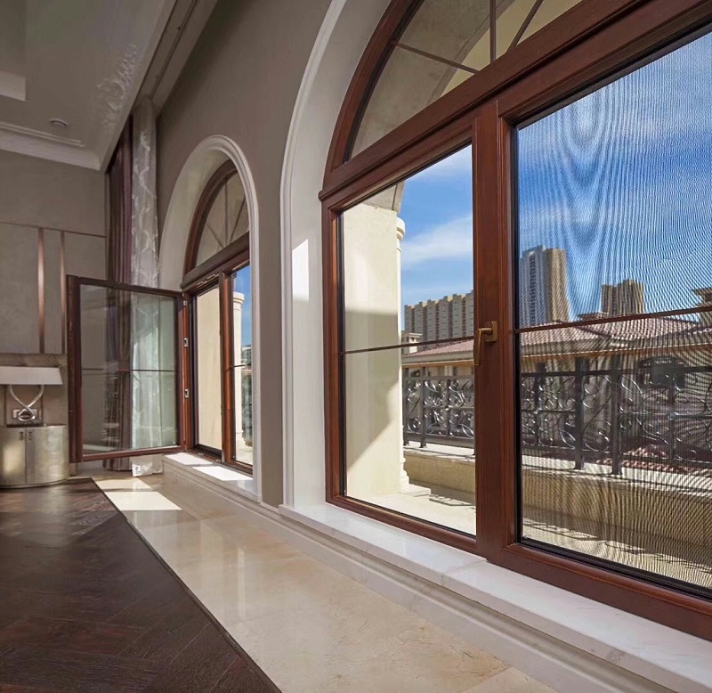 定制鋁包木窗實拍