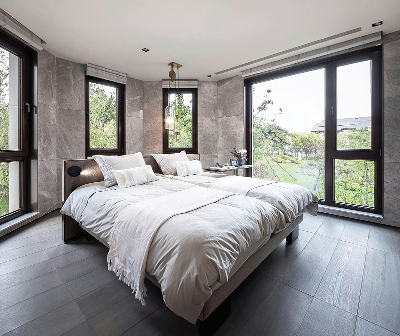 定制鋁包木窗實拍